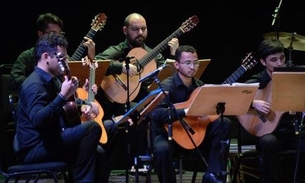Orquestra de Violões do Amazonas mostra trajetória do violão em concerto no Teatro Amazonas