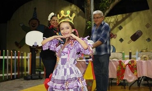 Concurso Rei e Rainha Caipira marca arraial infantil no Parque da Criança