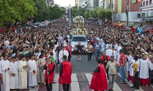 Missas e procissão marcam o Corpus Christi em Manaus