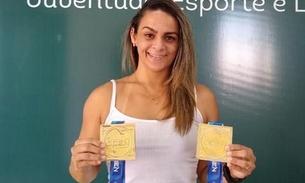 Maysa Ladislau conquista duas medalhas de ouro no Rio Internacional Open 