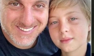 Luciano Huck choca ao mostrar raio-x com o crânio do filho rachado
