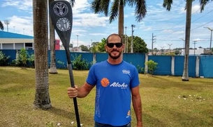 Amazonense está entre os três melhores atletas de SUP do Brasil