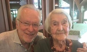 Alexandre Garcia, ex-Globo, lamenta morte da mãe de 100 anos 