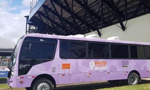 Ônibus da Mulher realiza atendimentos durante Festival Folclórico no Amazonas