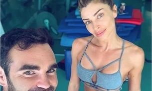 Grazi Massafera rouba cena com barriga ultrachapada em foto do personal 