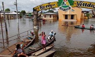 No Amazonas, PC promove campanha para arrecadar doações para vítimas de enchente