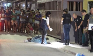 Homem é executado com oito tiros por dupla misteriosa em Manaus