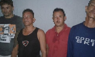 Após tiroteio em invasão, cinco homens são presos em Manaus