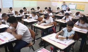 Mais de 76 mil alunos da rede municipal realizam avaliação de desempenho em Manaus
