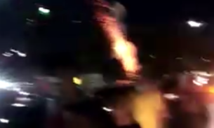 Em Manaus, torcedores perturbam sono de jogadores do Caxias do Sul com fogos de artificio 