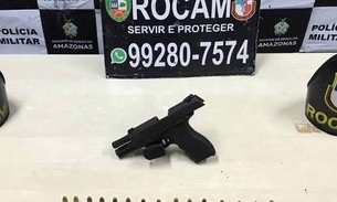 Homem é preso com pistola 9 mm dentro do Almirante Hall em Manaus