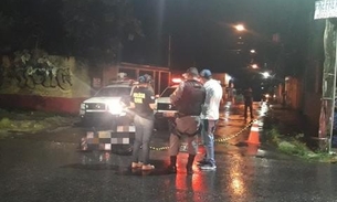 Em Manaus, motoqueiro morre após ser atingido com tiros na cabeça 