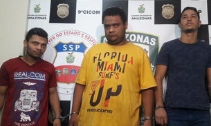 Trio suspeito de roubar e balear dono de concessionária é preso no Amazonas
