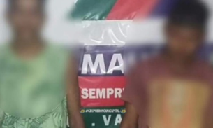 Novinhos são apreendidos com terçado quando tentavam arrombar comércio no Amazonas