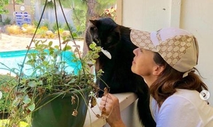 Daniela Escobar quase amputa mão após mordida de gato e mostra foto