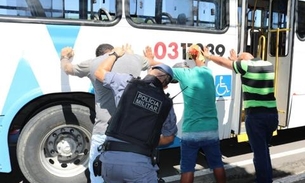 PM aponta redução de roubos a ônibus com as 5 mil abordagens em Manaus