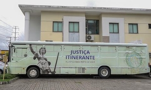 Justiça Itinerante estará em estacionamento de universidade neste mês em Manaus 