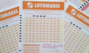 Veja os números sorteados da Lotomania nesta sexta-feira 