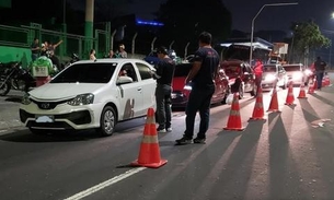 Motorista é preso e outros 28 multados por embriaguez em Manaus no final de semana 
