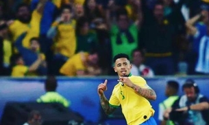 Conmebol suspende Gabriel Jesus de jogos da seleção