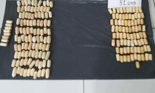 Estrangeiros são presos com quase 200 cápsulas de cocaína no estômago no Amazonas