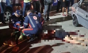 Mulher é arremessada e esmagada por carro durante capotamento em Manaus