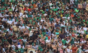 Arena da Amazônia é palco de confronto entre Manaus e Brusque; veja as primeiras imagens