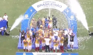 Em partida emocionante, Brusque é campeão da Série D do Brasileirão 