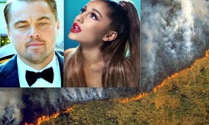 Leo DiCaprio, Ariana Grande e mais se desesperam com queimadas na Amazônia