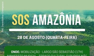 SOS Amazônia promove debate e conscientização no Largo São Sebastião