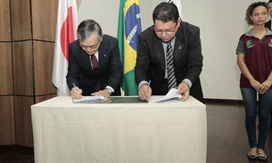 Protocolo assinado em Manaus prevê intercâmbio entre Ifam e Soka Gakkai