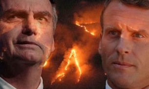 Amazônia queima, Bolsonaro vacila e Macron se ‘apropria’ da região
