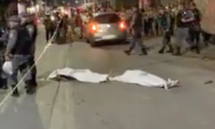 Acidente gravíssimo deixa motoqueiro e garupa mortos em avenida de Manaus 