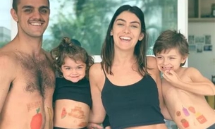 Felipe Simas e Mariana Uhlmann anunciam terceira gravidez