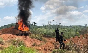 Polícia Federal destrói garimpos ilegais no Pará