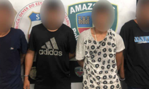 Quarteto é preso após fazer motorista de aplicativo refém em Manaus 