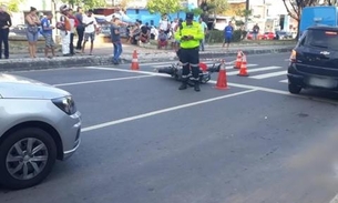 Motociclista morre ao ter cabeça esmagada por ônibus em grave acidente em Manaus