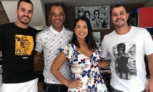 Caçula de Cafu faz homenagem ao irmão morto vítima de infarto
