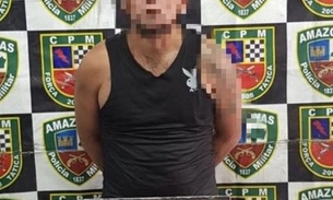 Em Manaus, homem é preso enquanto estava a caminho de 'bocada' para vender arma