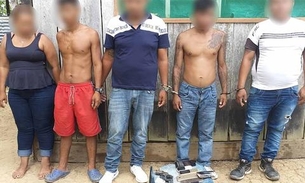 Grupo suspeito de fazer assaltos na Colômbia é preso em casa no Amazonas