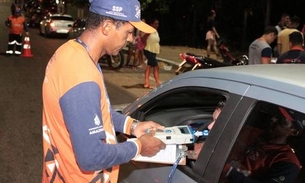 Detran flagra 36 motoristas dirigindo embriagados neste final de semana em Manaus 
