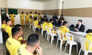 Detentos recebem mutirão jurídico em Manaus 