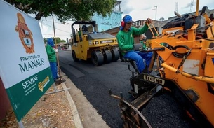 Após quase 100 Km de vias recapeadas em Manaus, prefeitura lança nova fase do 'Requalifica' 