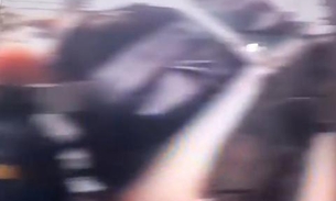 Vídeos mostram como ficou avião que caiu perto do aeroporto em Manaus