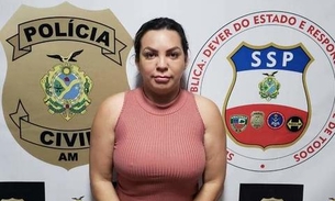 Sobrinha de 'Zé Roberto' é presa por tráfico de drogas em Manaus 