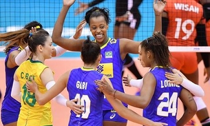 Brasil vence Quênia com folga e segue na Copa do Mundo feminina de Vôlei