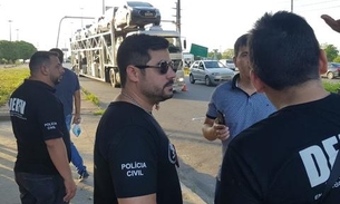 Polícia deflagra operação em porto de Manaus para combater transporte de carros roubados