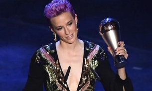 Melhor jogadora, Megan Rapinoe discursa contra racismo e homofobia