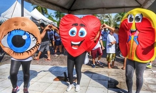 Flash Mob encerra Setembro Verde de Sensibilização para Doação de Órgãos em Manaus