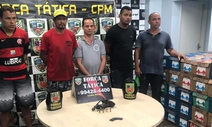 Grupo é preso com 2 mil caixas de leite roubadas em Manaus